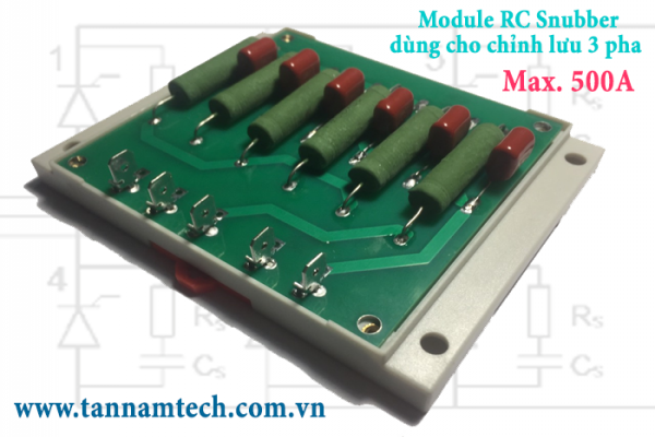 Bộ bảo vệ thyristor - diode chỉnh lưu RC snubber